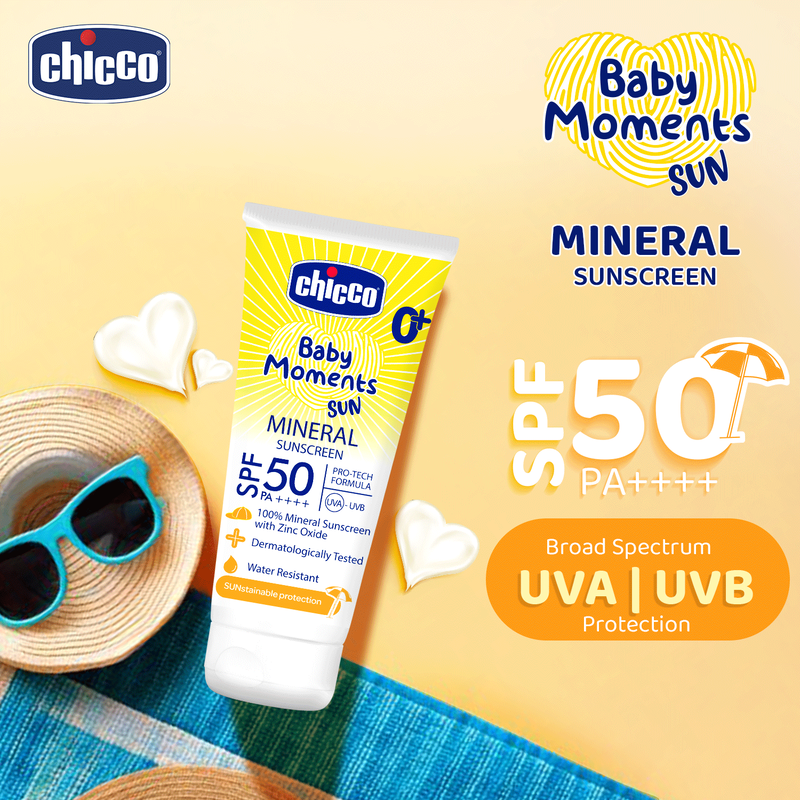 Baby Moments Mineral Sun Cream SPF 50 (75g) image number 3